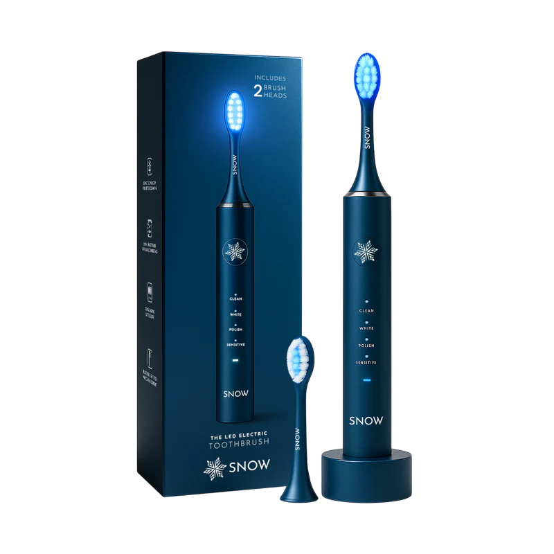 Escova Elétrica Sônica SNOW com Luz LED