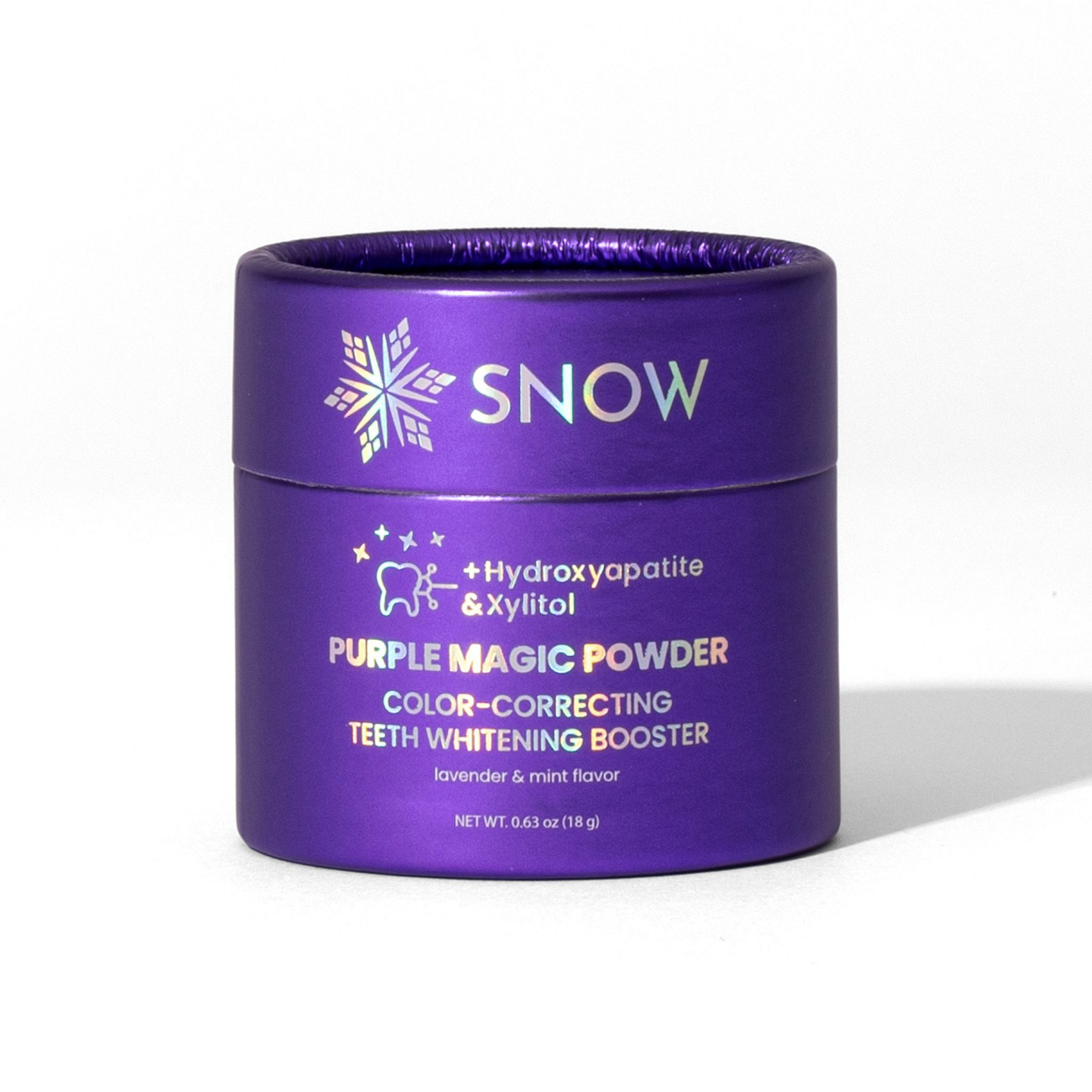 Pó Clareador SNOW Purple com Hidroxiapatita